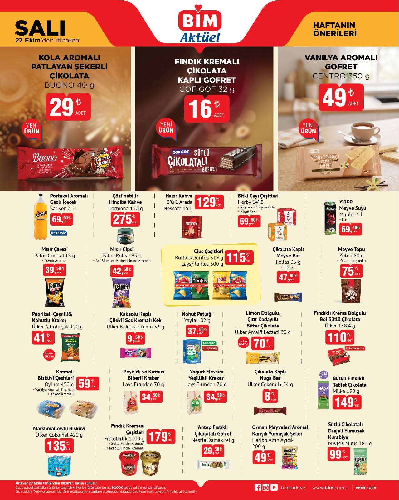 BİM’de İndirim Fırsatı: Bu Ürünlerin Fiyatı 100 TL’nin Altına Düştü 4